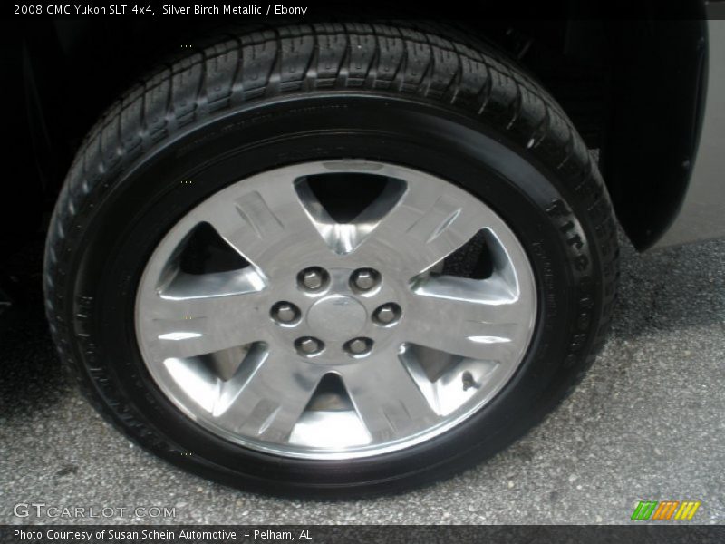 Silver Birch Metallic / Ebony 2008 GMC Yukon SLT 4x4
