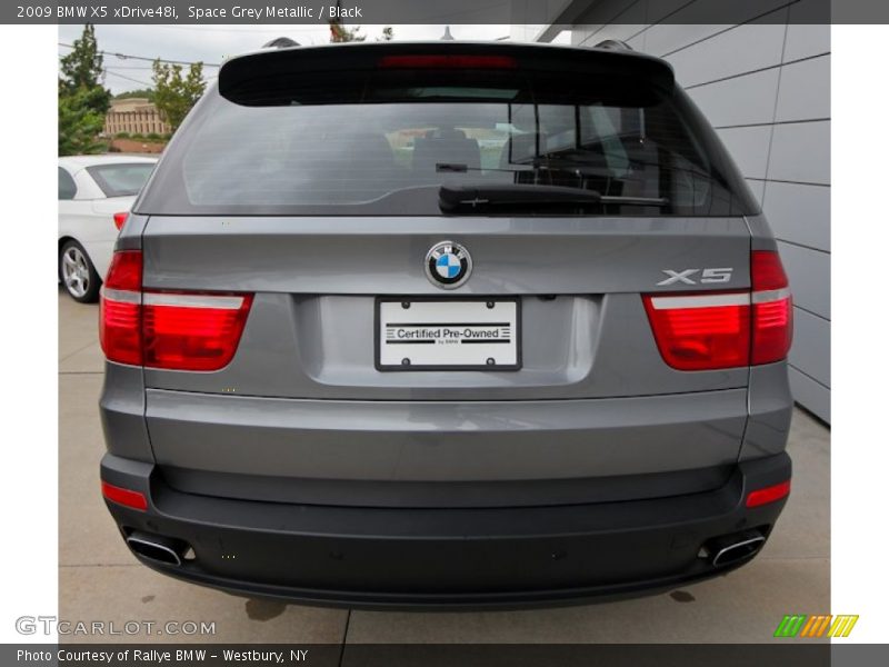 Space Grey Metallic / Black 2009 BMW X5 xDrive48i