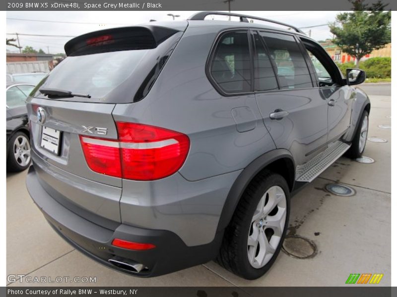 Space Grey Metallic / Black 2009 BMW X5 xDrive48i