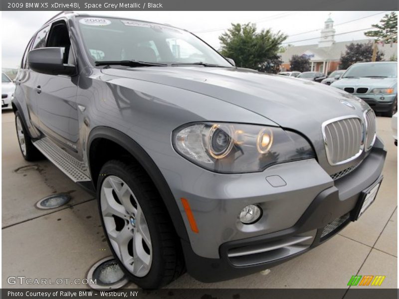 Space Grey Metallic / Black 2009 BMW X5 xDrive48i