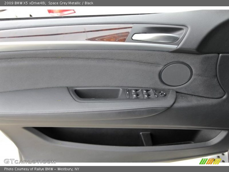 Space Grey Metallic / Black 2009 BMW X5 xDrive48i