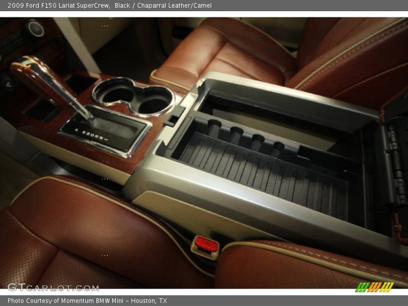 Black / Chaparral Leather/Camel 2009 Ford F150 Lariat SuperCrew