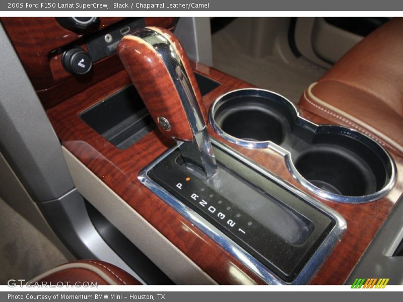 Black / Chaparral Leather/Camel 2009 Ford F150 Lariat SuperCrew