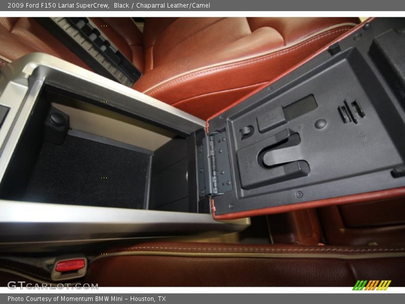 Black / Chaparral Leather/Camel 2009 Ford F150 Lariat SuperCrew
