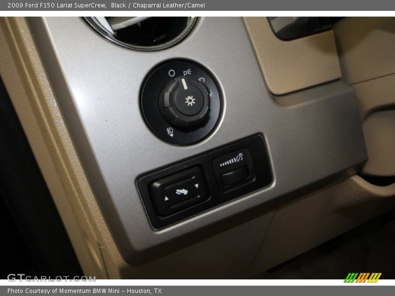 Black / Chaparral Leather/Camel 2009 Ford F150 Lariat SuperCrew