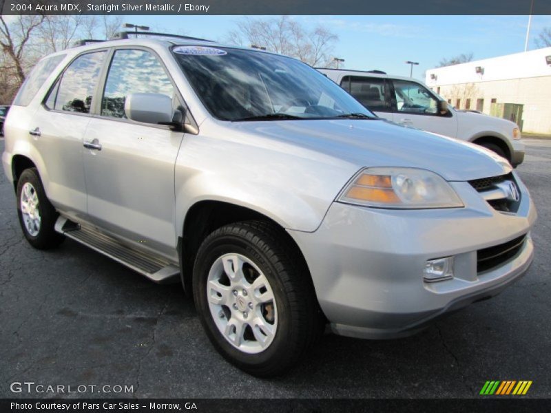 Starlight Silver Metallic / Ebony 2004 Acura MDX