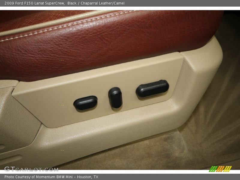 Black / Chaparral Leather/Camel 2009 Ford F150 Lariat SuperCrew