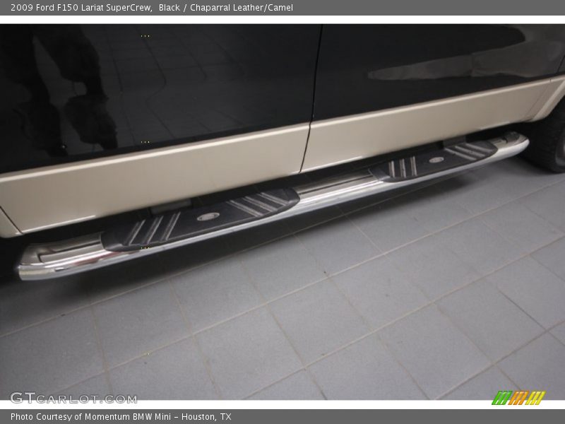 Black / Chaparral Leather/Camel 2009 Ford F150 Lariat SuperCrew