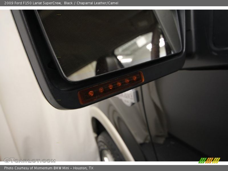Black / Chaparral Leather/Camel 2009 Ford F150 Lariat SuperCrew