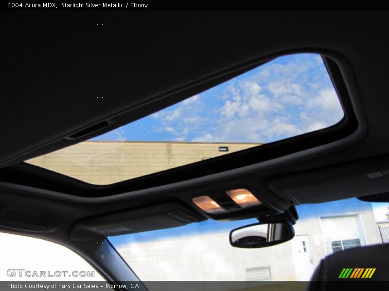 Starlight Silver Metallic / Ebony 2004 Acura MDX