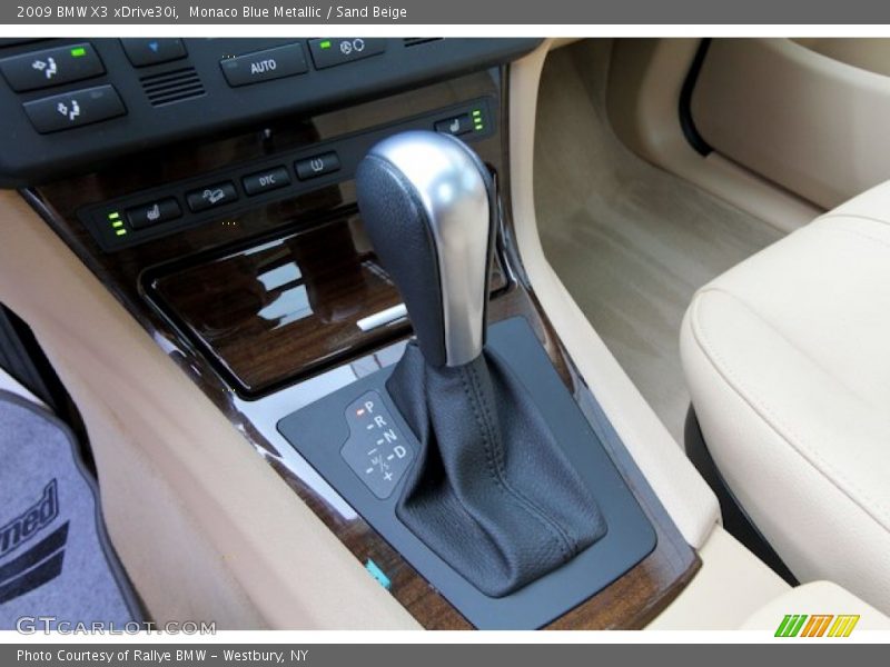 Monaco Blue Metallic / Sand Beige 2009 BMW X3 xDrive30i