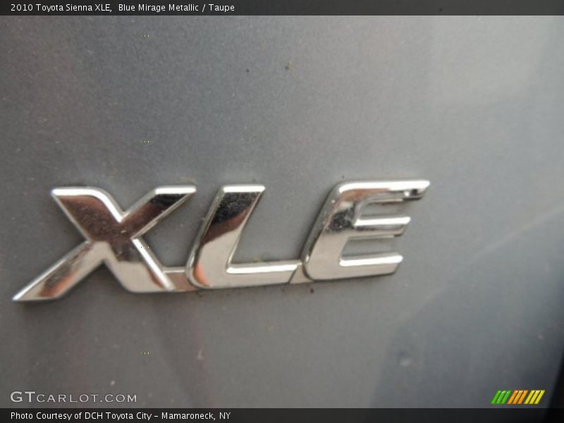 Blue Mirage Metallic / Taupe 2010 Toyota Sienna XLE