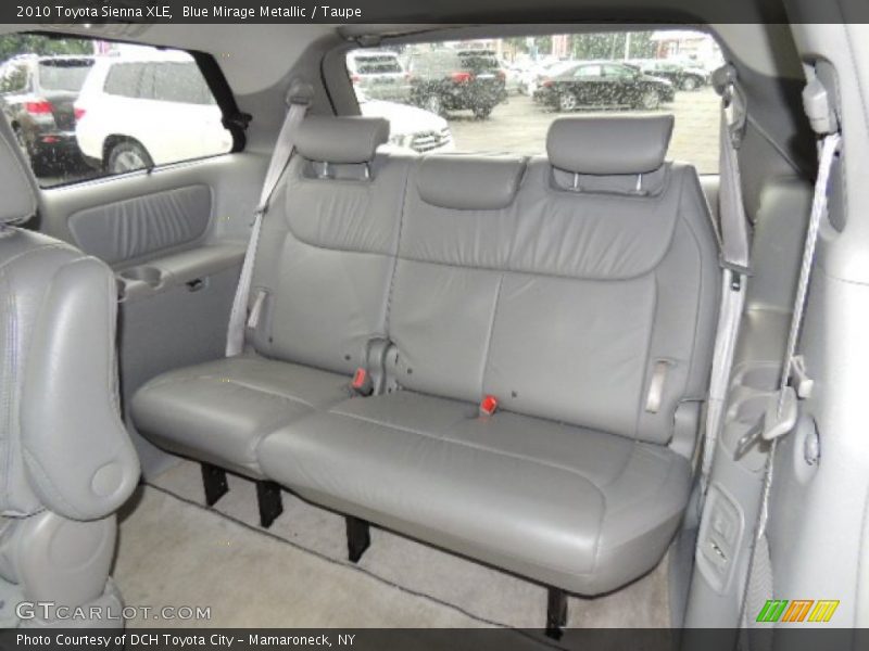 Blue Mirage Metallic / Taupe 2010 Toyota Sienna XLE