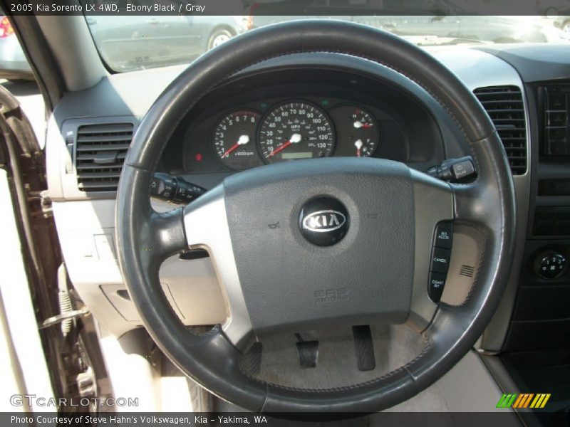 Ebony Black / Gray 2005 Kia Sorento LX 4WD
