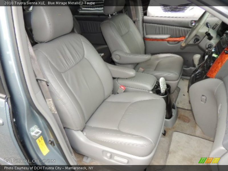 Blue Mirage Metallic / Taupe 2010 Toyota Sienna XLE