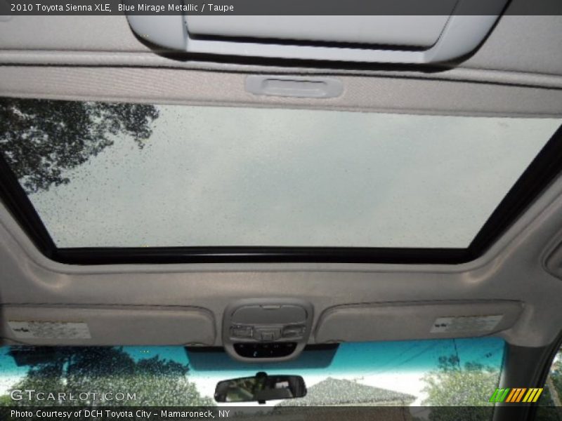 Blue Mirage Metallic / Taupe 2010 Toyota Sienna XLE