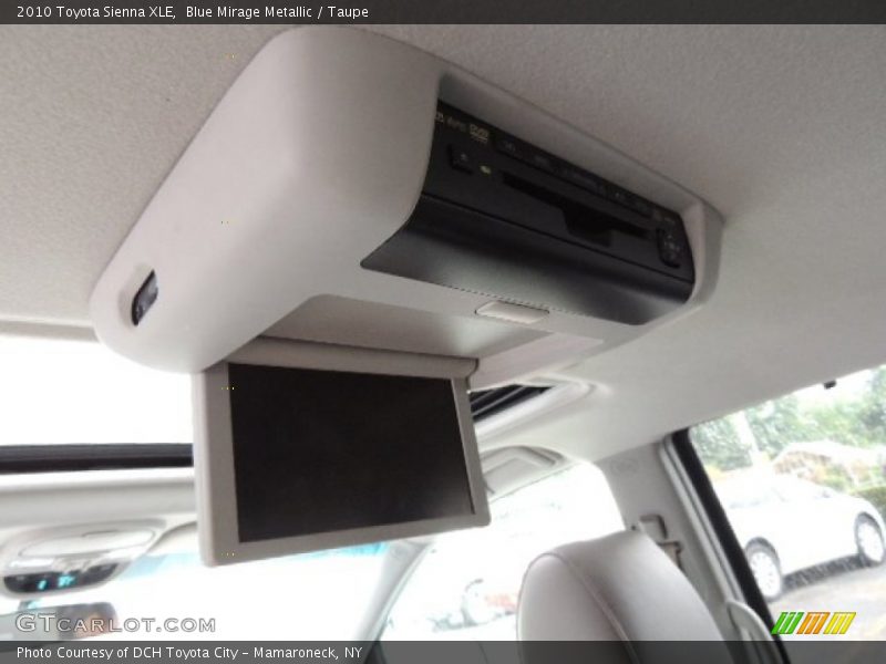 Blue Mirage Metallic / Taupe 2010 Toyota Sienna XLE