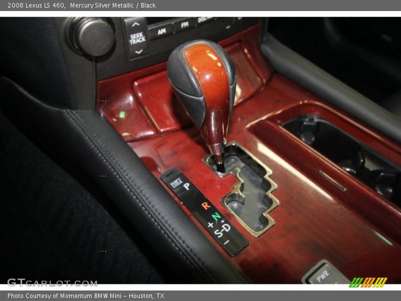 Mercury Silver Metallic / Black 2008 Lexus LS 460