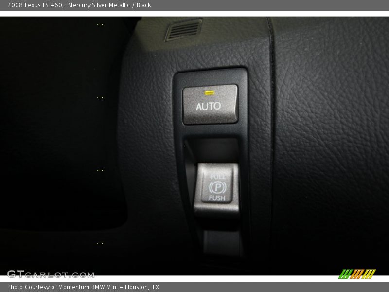 Mercury Silver Metallic / Black 2008 Lexus LS 460