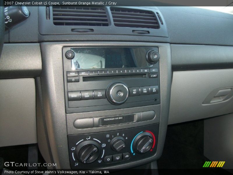 Sunburst Orange Metallic / Gray 2007 Chevrolet Cobalt LS Coupe