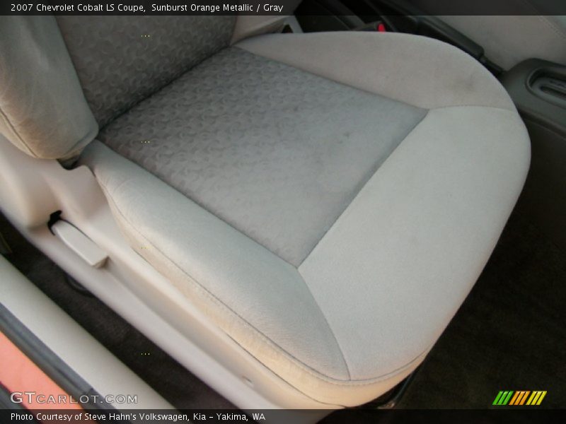 Sunburst Orange Metallic / Gray 2007 Chevrolet Cobalt LS Coupe