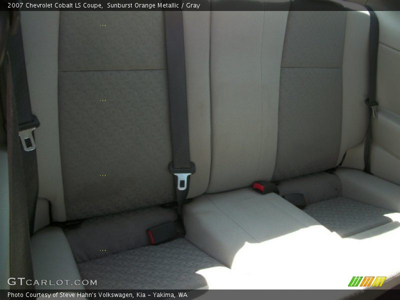 Sunburst Orange Metallic / Gray 2007 Chevrolet Cobalt LS Coupe