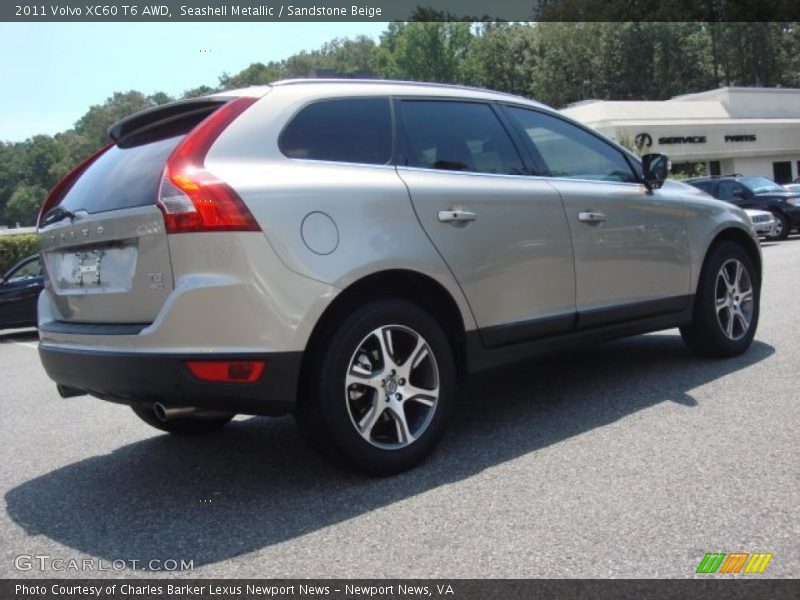 Seashell Metallic / Sandstone Beige 2011 Volvo XC60 T6 AWD