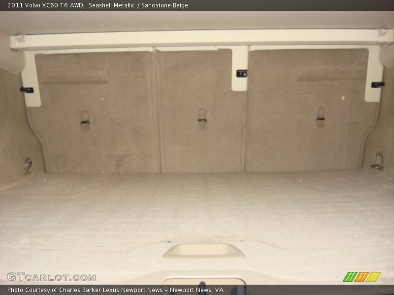Seashell Metallic / Sandstone Beige 2011 Volvo XC60 T6 AWD