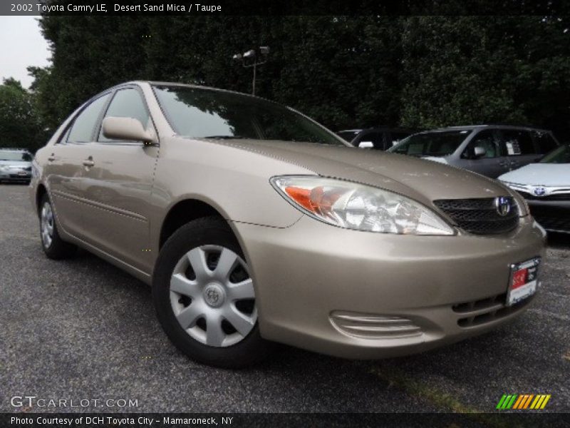 Desert Sand Mica / Taupe 2002 Toyota Camry LE
