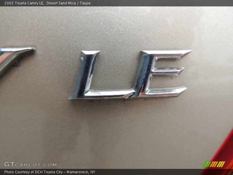 Desert Sand Mica / Taupe 2002 Toyota Camry LE