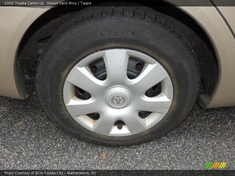 Desert Sand Mica / Taupe 2002 Toyota Camry LE