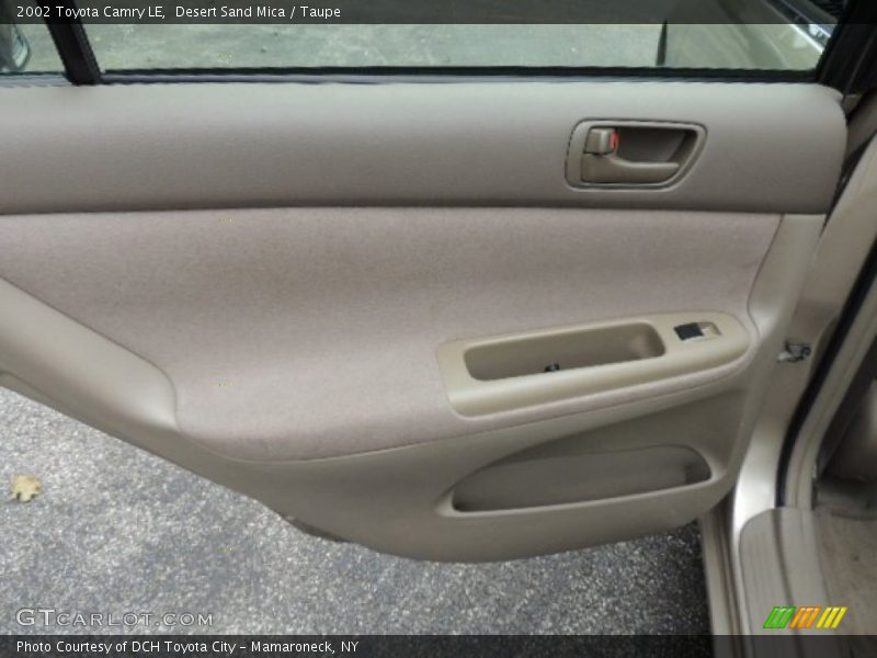 Desert Sand Mica / Taupe 2002 Toyota Camry LE