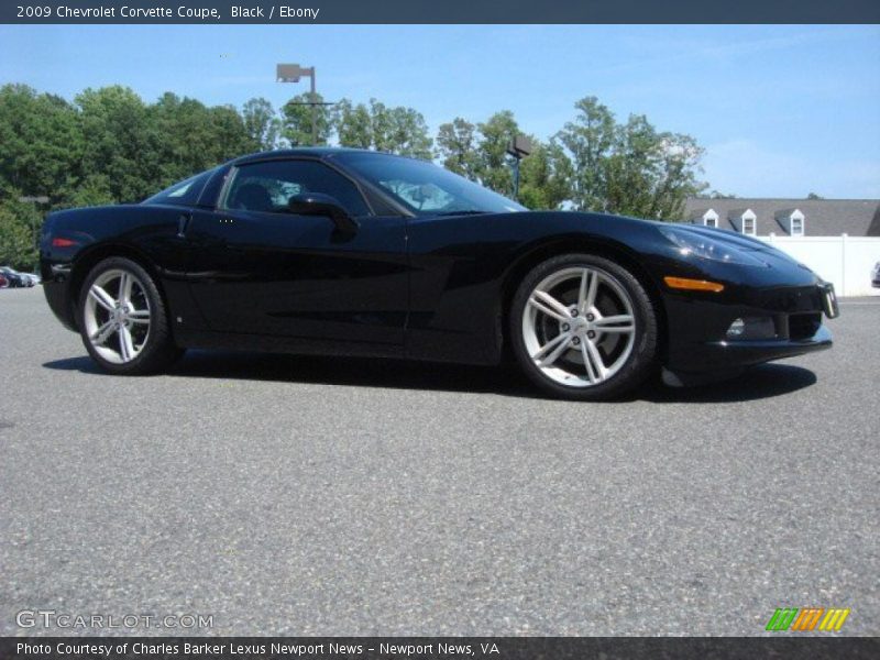  2009 Corvette Coupe Black
