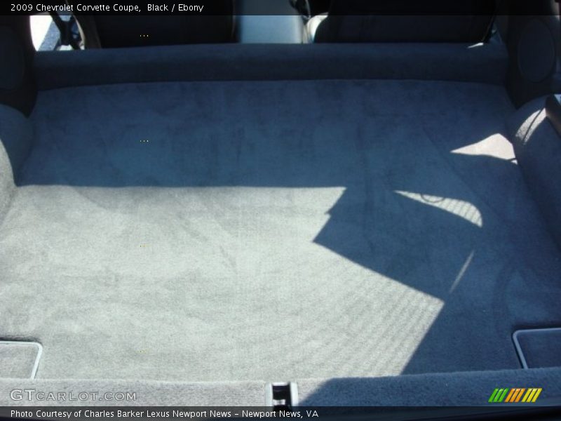 Black / Ebony 2009 Chevrolet Corvette Coupe