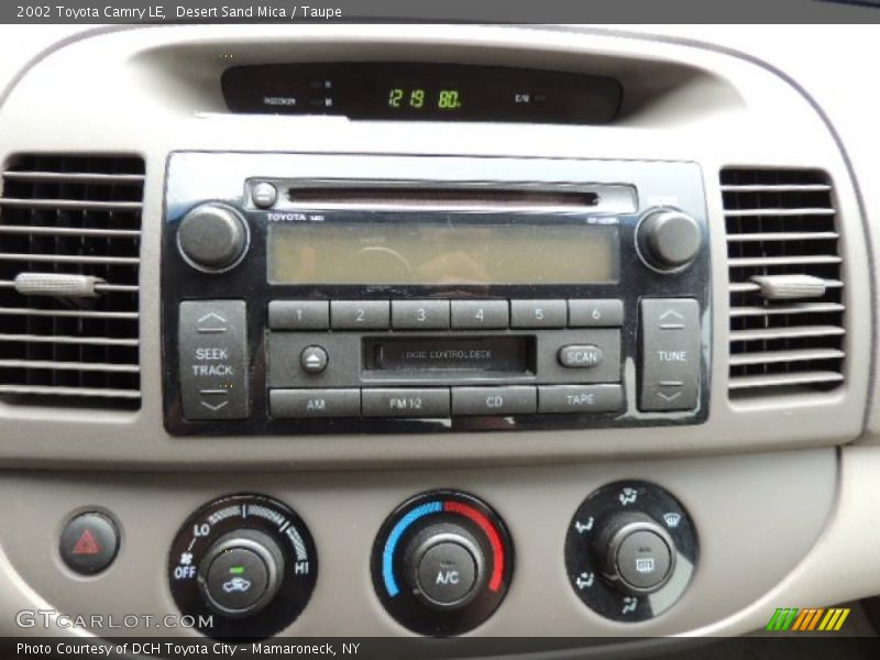Desert Sand Mica / Taupe 2002 Toyota Camry LE