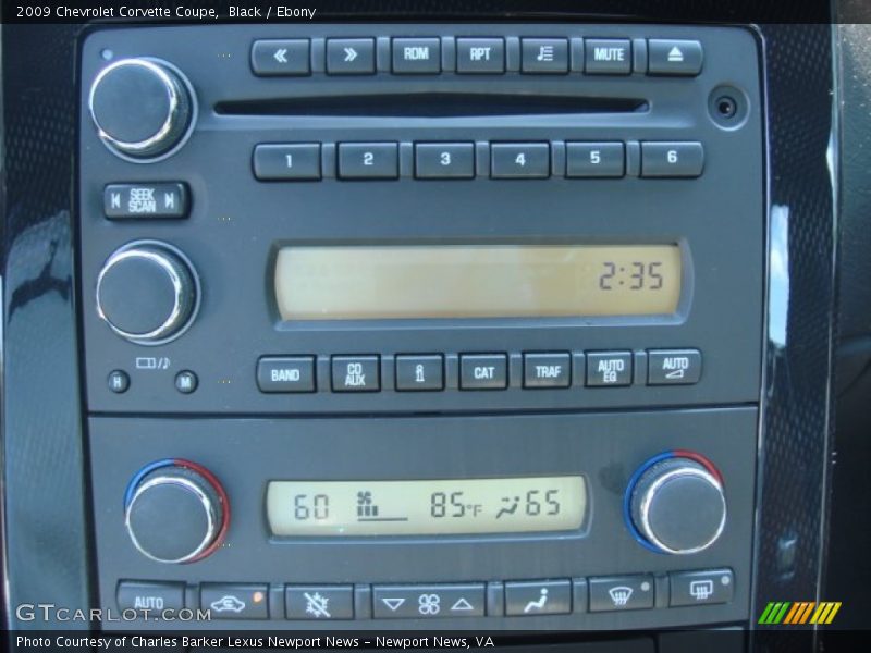 Audio System of 2009 Corvette Coupe