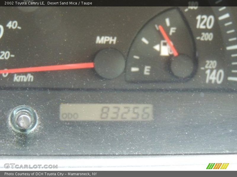 Desert Sand Mica / Taupe 2002 Toyota Camry LE