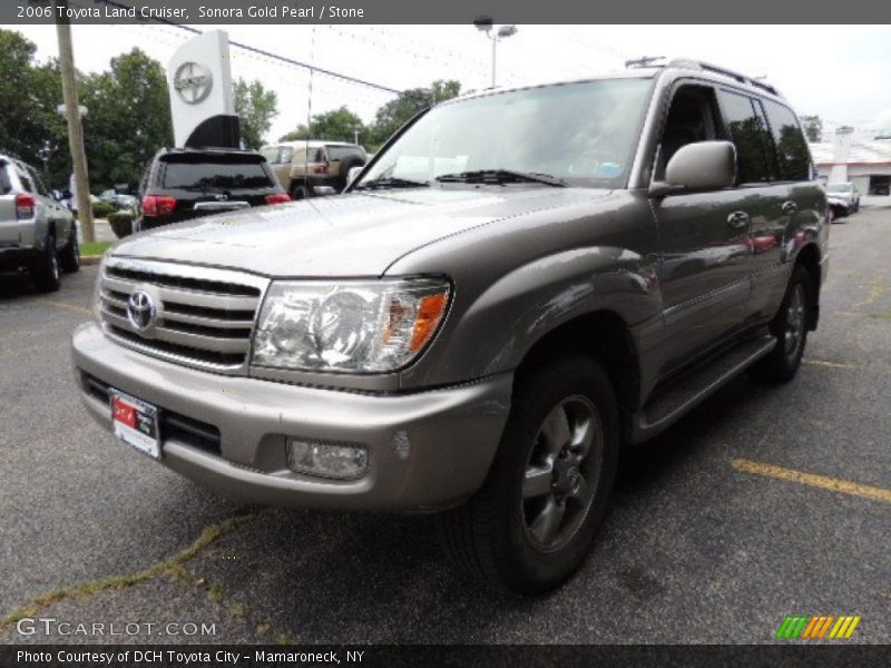 Sonora Gold Pearl / Stone 2006 Toyota Land Cruiser