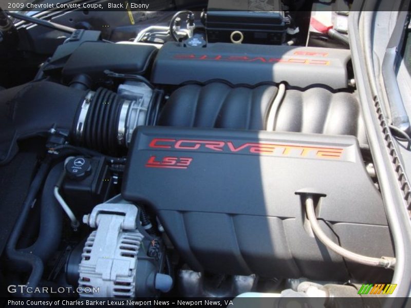  2009 Corvette Coupe Engine - 6.2 Liter OHV 16-Valve LS3 V8
