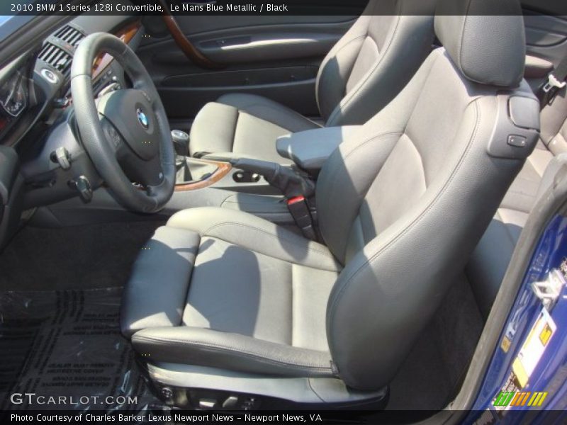 Front Seat of 2010 1 Series 128i Convertible