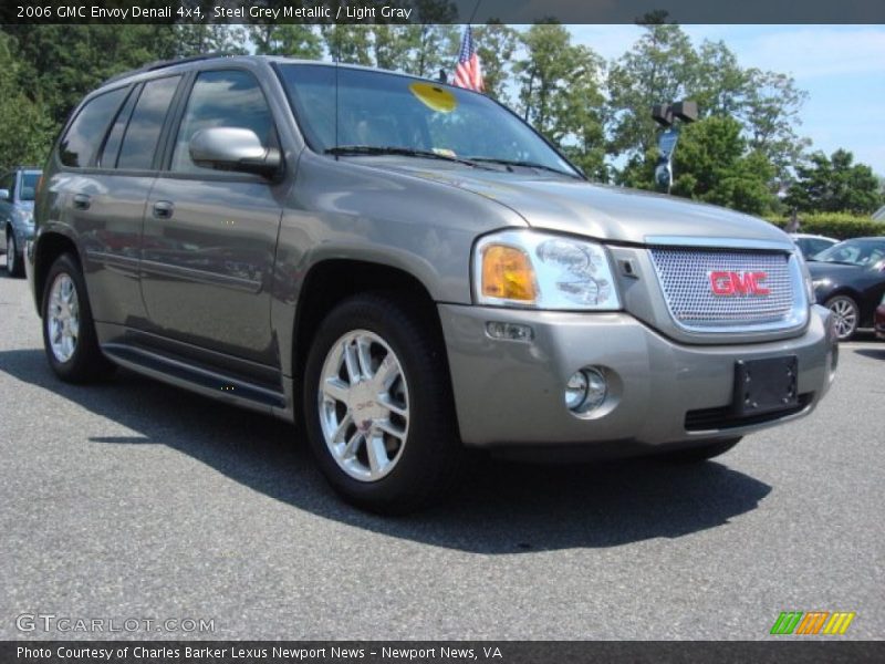 Steel Grey Metallic / Light Gray 2006 GMC Envoy Denali 4x4