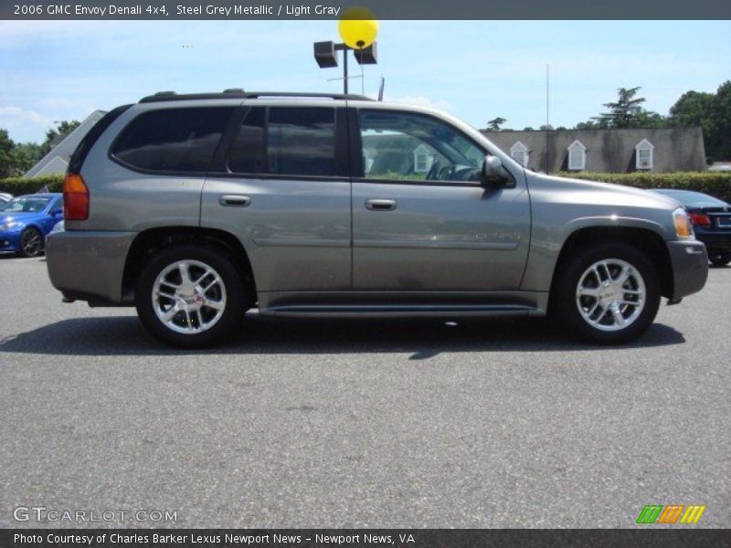 Steel Grey Metallic / Light Gray 2006 GMC Envoy Denali 4x4