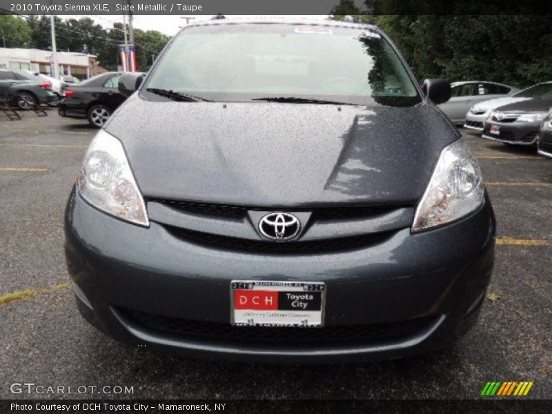 Slate Metallic / Taupe 2010 Toyota Sienna XLE