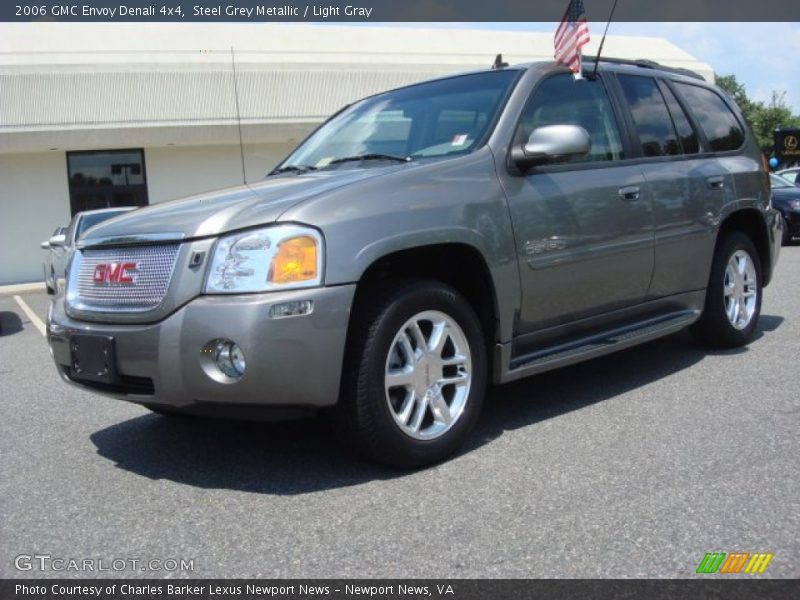 Steel Grey Metallic / Light Gray 2006 GMC Envoy Denali 4x4