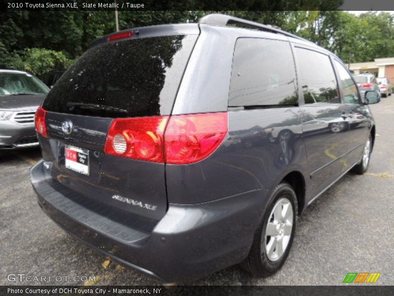 Slate Metallic / Taupe 2010 Toyota Sienna XLE