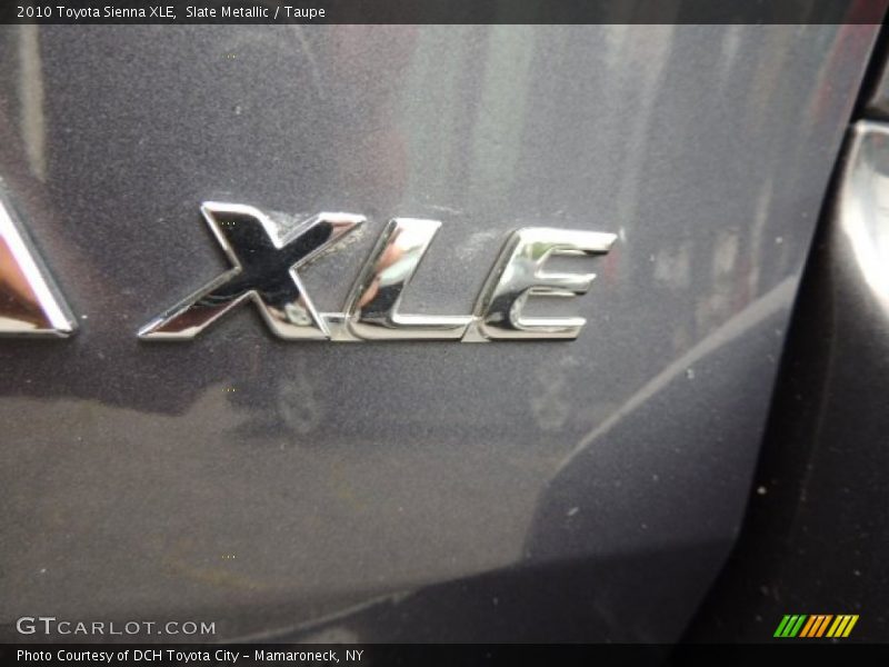 Slate Metallic / Taupe 2010 Toyota Sienna XLE
