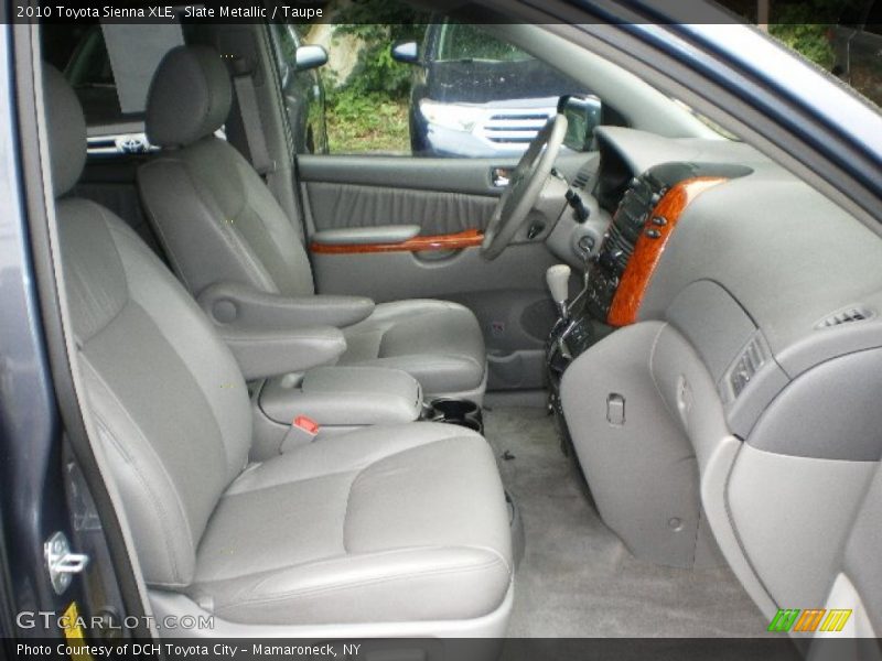Slate Metallic / Taupe 2010 Toyota Sienna XLE