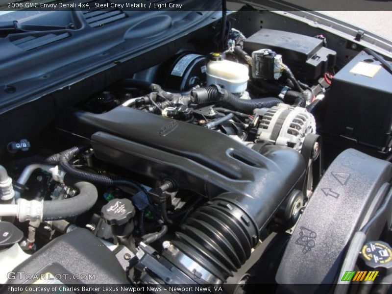 Steel Grey Metallic / Light Gray 2006 GMC Envoy Denali 4x4