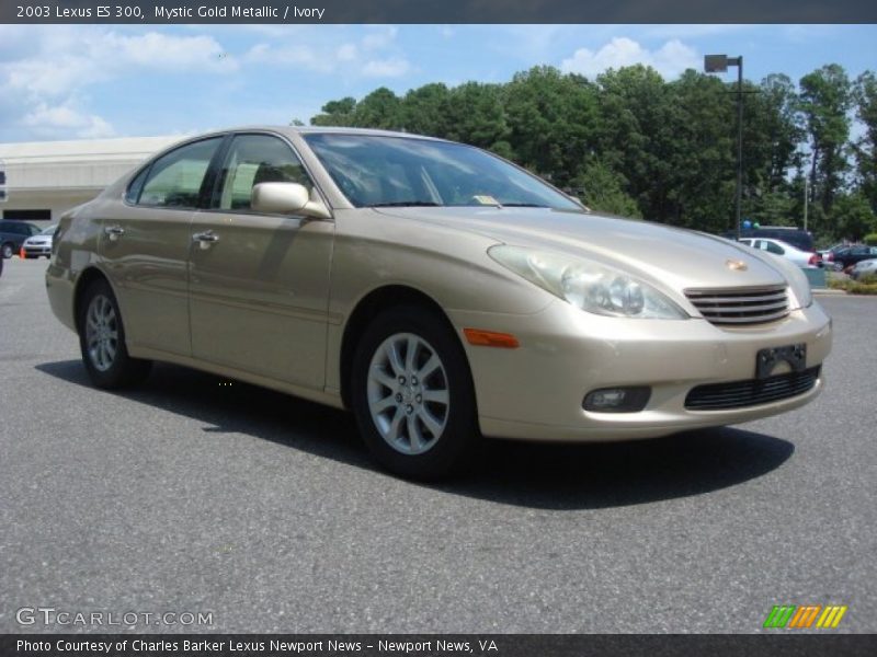 Mystic Gold Metallic / Ivory 2003 Lexus ES 300