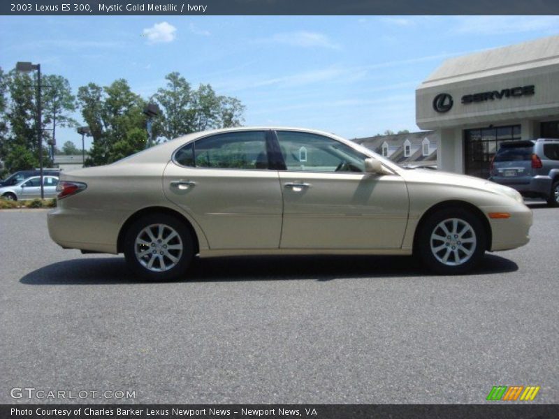 Mystic Gold Metallic / Ivory 2003 Lexus ES 300